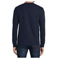 thumbnail image 2 of Yellow Rooster Men's Long Sleeve Essential T-Shirt Deep Navy M, 2 of 6