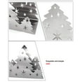 thumbnail image 7 of Stainless Steel Christmas Tree Napkin Holder 2 Colors Durable Space-Saving, 7 of 7