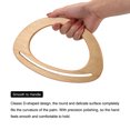 thumbnail image 4 of Uxcell 8.3" Wood Purse Handles D Shape Handbag Replacement for DIY Making, 4Pack Light Brown, 4 of 6