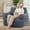 Green, variant on HarborHue Giant Bean Bag Chair for Adults, Oversized Memory Foam Sofa with Armrests, Comfy Plush Lounger for Living Room Bedroom Dorm