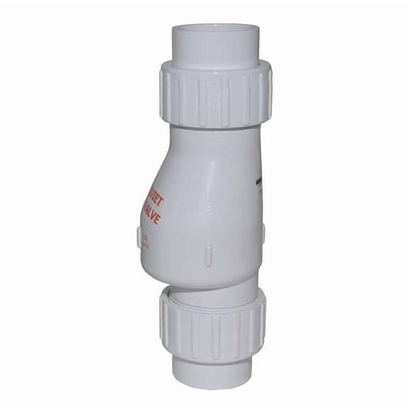 Zoeller Silent PVC Full Flow Check Valve 1-1/2" 30-0040
