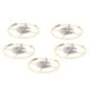thumbnail image 4 of 5 piezas de repuesto de rueda de equilibrio de movimiento de reloj, pieza/accesorio de reparación de reloj para relojero, 4 of 8