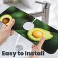 thumbnail image 6 of Pofeuu Fresh Avocados Print Splash Guard for Sink Faucet Sink Gadgets-Splash Guard Behind Faucet Drip Catcher for Kitchen, Bathroom,Sink Mat, 6 of 7