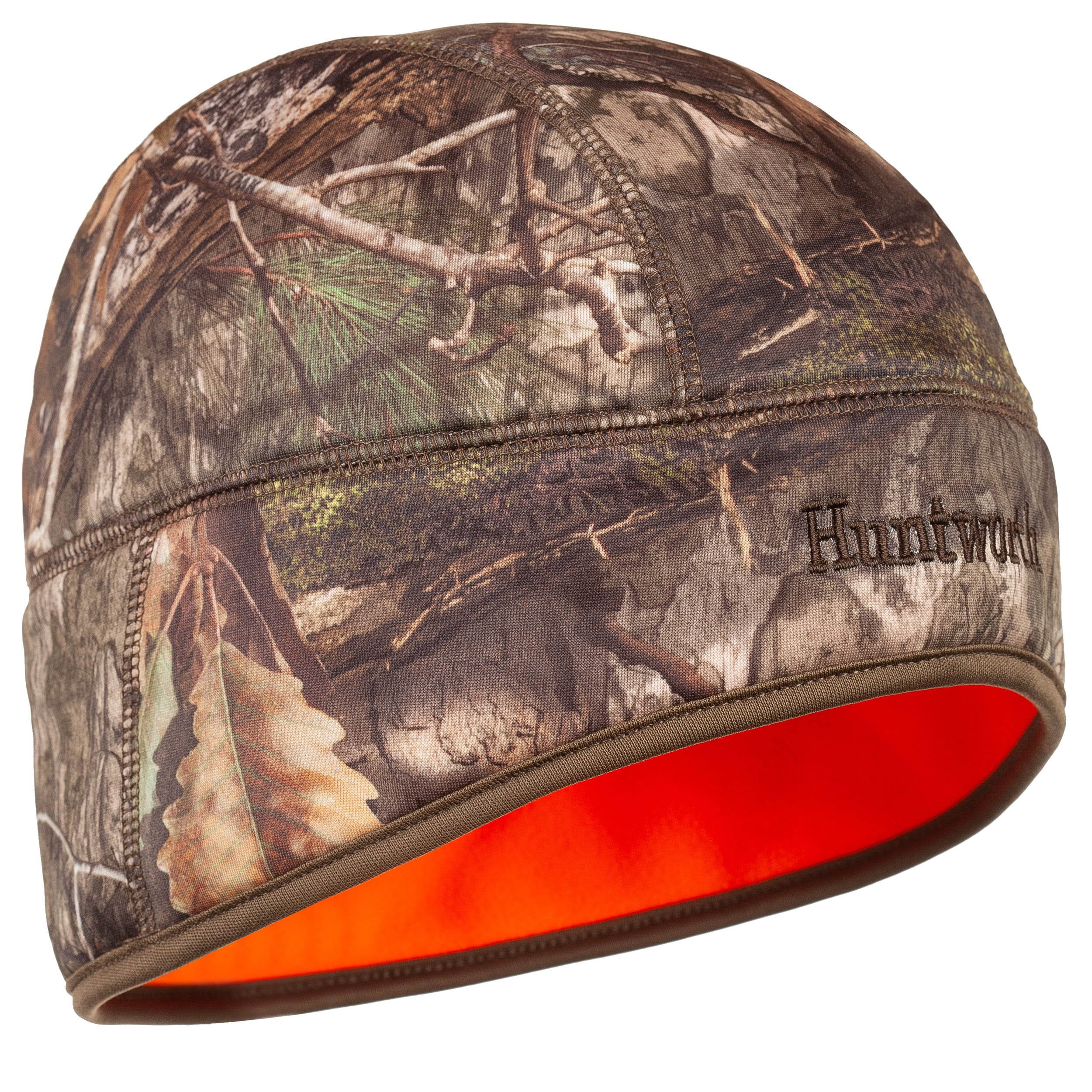 Huntworth Adult Male Victor Heavyweight Reversible Beanie Hat – Mossy Oak Dna® Camo, One Size
