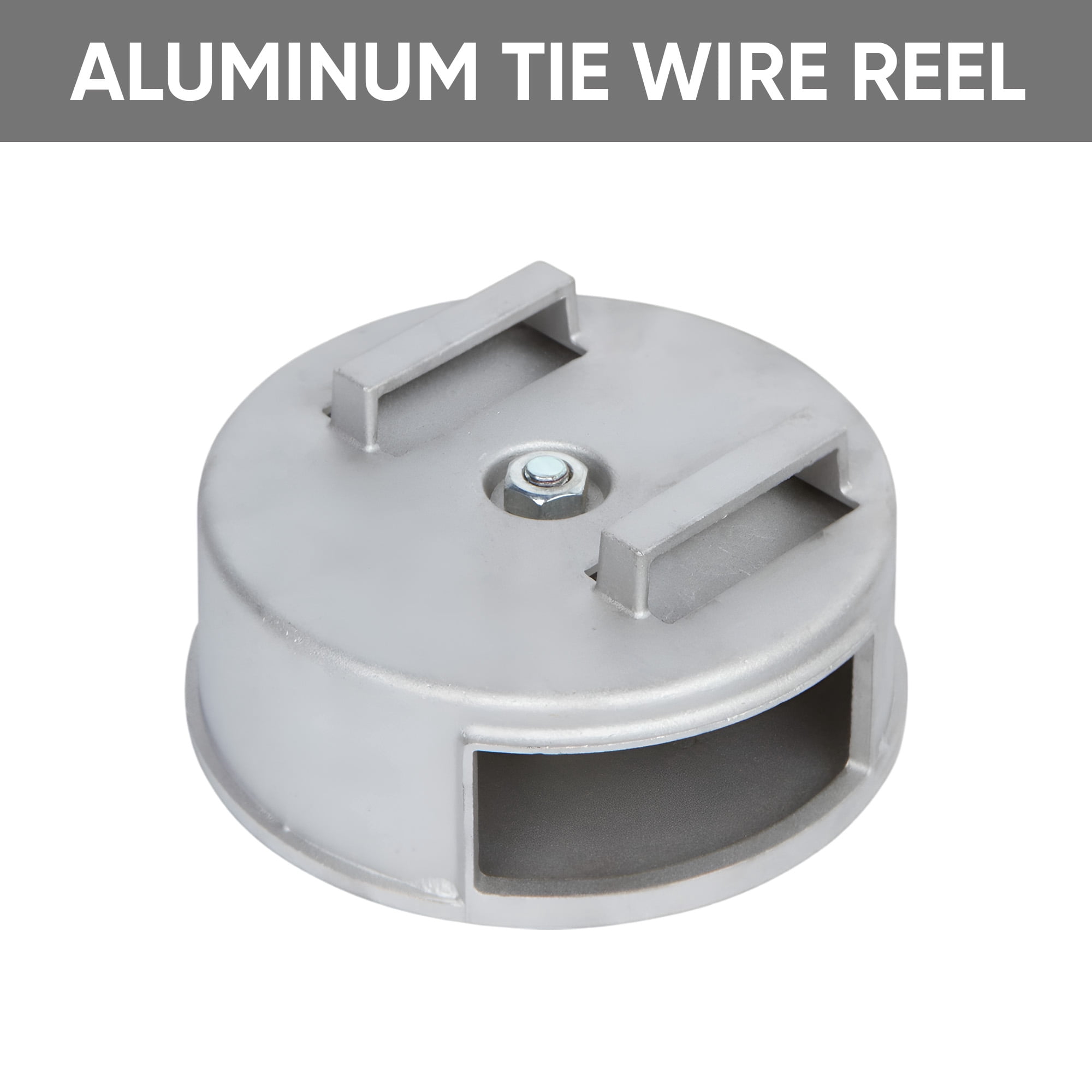 Plastic Aluminum Tie Wire Reel for Left and Right-Hand Use - Plastic Plastic Aluminum Tie Wire Reel for Left and Right-Hand Use - Plastic
