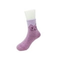 thumbnail image 6 of Wrapables Children's Thick Winter Warm Wool Socks (Set of 6), Cats L, 6 of 9