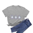 thumbnail image 5 of Godom Womens Halloween Graphic Tee Shirts Short Sleeve Tops Oversized Tshirts Trendy Casual Loose Blouse, 5 of 6