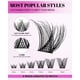 thumbnail image 2 of Kit de extensión de pestañas AGGRAD Energy Lash Clusters D Curl, 2 of 9