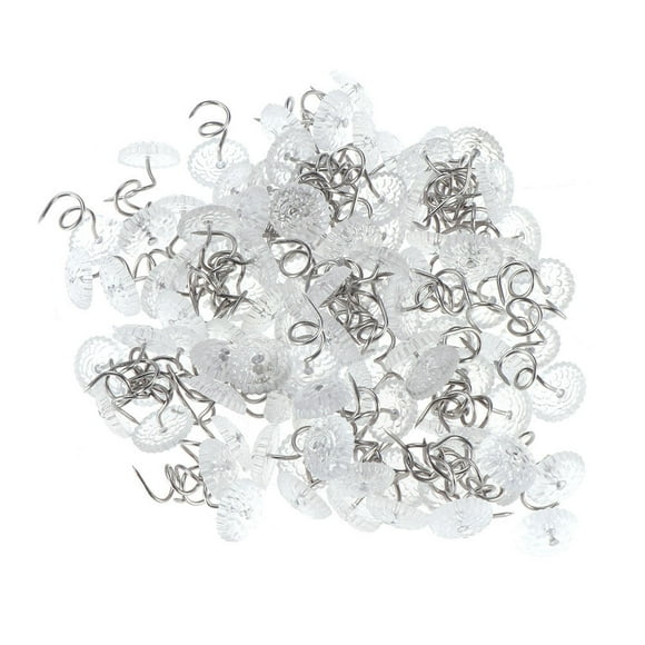 Pin espiral espiral de volante de 150 piezas para mantener accesorios para ropa de cama en su lugar en su lugar