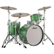 Ludwig Classic Maple 3-Piece Pro Beat Shell Pack With 24" Bass Drum Green Sparkle