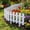 D, variant on Plastic Garden Fence Border for Flower Beds, No Dig Landscape Edging for Yard & Walkways, Outdoor Border Barrier for Dogs, 19.7x5.1 inches