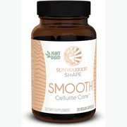 Sunwarrior Vegan Smooth Cellulite Care | Skin Care Supplements with Hyaluronic Acid Vitamin C Capsules, 30 Ct