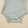 thumbnail image 5 of Ccpelsie Girls Summer Clothing Sets Ruffle Tank Tops and Shorts Cute 2 Piece Outfits 3-10 Years(Green,3-6 Months), 5 of 9