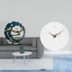 thumbnail image 2 of Reloj de pared con figura de resina, artesanía decorativa para habitación, cocina, oficina, sala de estudio, estantería, escritorio interior, arte par, 2 of 8