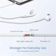 thumbnail image 2 of Paquete de 2 auriculares con cable para iPhone con certificación MFi, 2 of 7