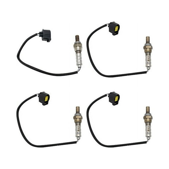Oxygen Sensor Set 4 Piece - Compatible with 2012 - 2017 Jeep Wrangler 3.6L V6 2013 2014 2015 2016