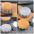 thumbnail image 5 of Phenofice 2Pcs Silver Baking Mold for Egg Tarts Non Stick Aluminium Alloy Kitchen Bakeware, 5 of 5