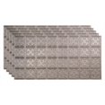 thumbnail image 1 of FASÄDE Traditional 10 Decorative Vinyl 2ft x 4ft Glue Up Ceiling Panel in Galvanized Steel (5 Pack), 1 of 1
