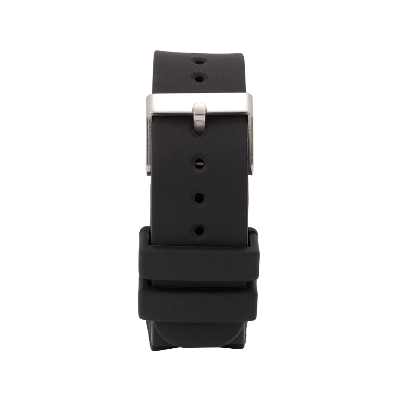 Men's Performance Sport Rubber Band Black 18mm Extra Long