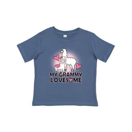 

Inktastic Grammy Loves Me Llama Gift Baby Girl T-Shirt
