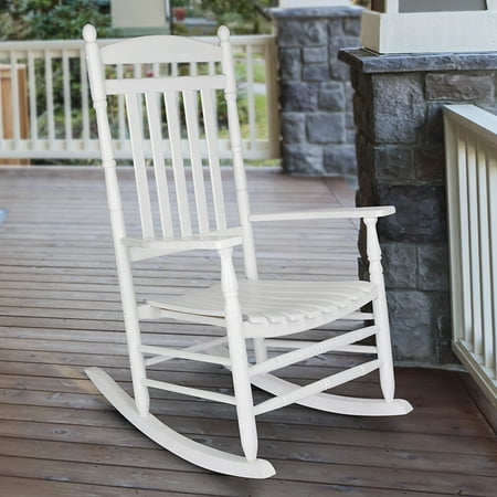 Shine Company Rhode Island Porch Rocker - White