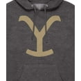 thumbnail image 3 of Yellowstone - Y Brand - Mens Fleece Pullover Hoodie, 3 of 6