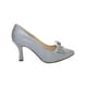 thumbnail image 2 of ZAPATILLA DE VESTIR LEON MUJER plata SINTETICO 4918 LEON  4918p, 2 of 4