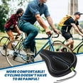 thumbnail image 4 of MSDADA Comfortable Small Gel Bicycle Saddle Cover (Unisex), 4 of 8