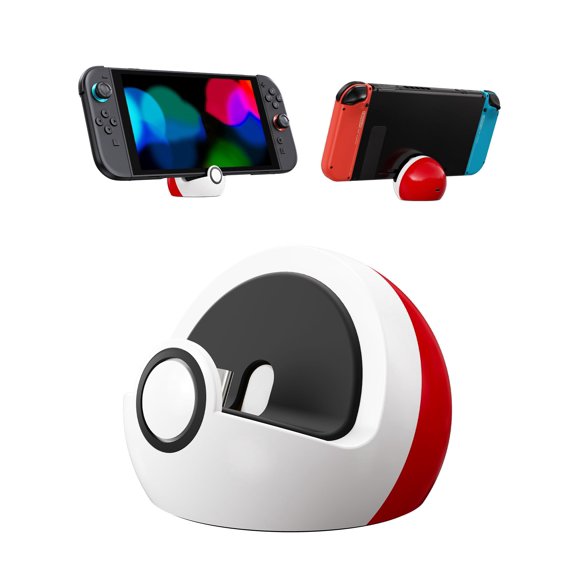 Base de carga Antank para Switch, dock portátil USB-C, rojo y blanco