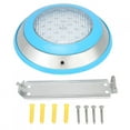 thumbnail image 1 of Lámpara subacuática IP68 resistente al agua de 12W, luz LED de 12V para piscina montada en la pared, luz cálida (), 1 of 8