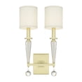 thumbnail image 3 of 8102-AG Crystorama Lighting Paxton - Two Light Wall Sconce-Aged Brass Finish, 3 of 6