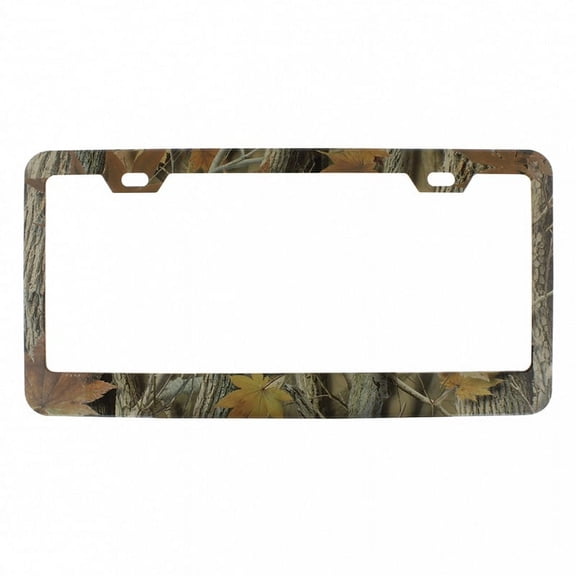 Camouflage License Plate Frame Tag Holder Truck Trailer Car Pickup