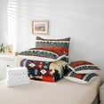 thumbnail image 5 of Castle Fairy Female Men Women Western Cowboy Twin Bedding Sets 7-Piece,Tribal Aztec Bedding Comforter Set Microfiber,Lodge Cabin Breathable Sheet Sets,Luxury Bedroom Decor,Reversible, 5 of 7