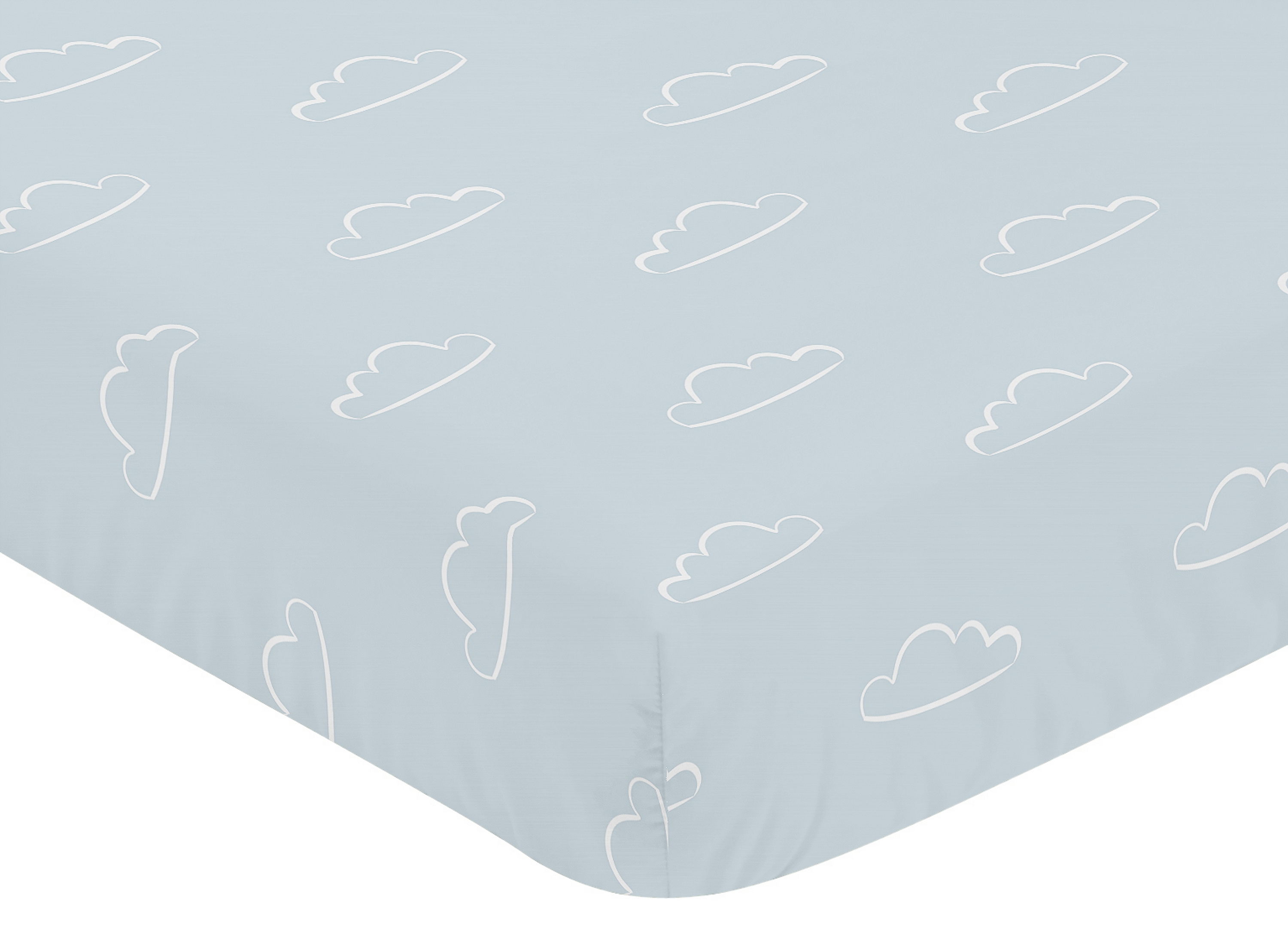 Sweet Jojo Designs Airplane Green and Blue Boy 4 Piece Crib Bedding Set