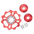 thumbnail image 4 of Bike Rear Derailleur Pulley Ceramic Bearings Bike Guide Wheel Corrosion Resistant Rustproof for 8 9 10 11 Speed Transmission System ANGGREK Otros, 4 of 8