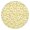 Beige Daisy Flower, variant on Colorful Daisy Flower Silhouette Pattern Round Fitted Tablecloth with Elastic Edge,Dining Table Cover Waterproof,Outdoor Round Tablecloth for Camping,Dining,Indoor and Outdoor