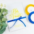 thumbnail image 5 of Single Faced Polyester Satin Ribbon - Perfect for Wedding Decor, Wreath, Crafts, Gift Wrapping & Other Projects, 5 of 6
