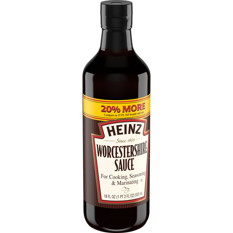 Heinz Worcestershire Sauce, 18 fl oz Bottle