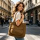 thumbnail image 4 of Bolsa Tote de Mujer Ligera con Gran Capacidad, Nylon Repelente al Agua, Estilo de Hombro y Mano, Múltiples Bolsillos para Trabajo, Escuela y Uso Diario, 4 of 8