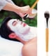 thumbnail image 5 of Nueva herramienta cosmética de mujer sexy Mango de bambú Cepillo de máscara facial Cepillo de maquillaje, 5 of 6