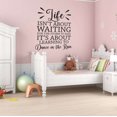 thumbnail image 2 of Family Waiting for Storm to Pass Uplifting Quote Wall Decal Decoration Its About Learning to Dance in The Rain Life Motivation Lasts Years and Easily Removable - Size: 24 In(W) x 30 In(H), 2 of 5