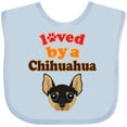 thumbnail image 3 of Inktastic Chihuahua Dog Gift Idea Boys or Girls Baby Bib, 3 of 4