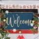 thumbnail image 2 of Felpudo Artoid Mode Blue Welcome Winter, 43 x 74 cm, poliéster, 2 of 7
