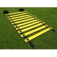 thumbnail image 2 of Juego de equipo de escalera de entrenamiento de escalera de velocidad de agilidad 6M 12 peldaños, mejora la velocidad, potencia y fuerza, perfecto para niños adolescentes oso de fresa  Hogar, 2 of 4
