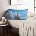 thumbnail image 6 of Daiia Dandelion Hot Air Balloon Bedding Waterproof Pillow Protector Zippered Queen – Bed Bug Proof Pillow Encasement-14"x20", 6 of 6