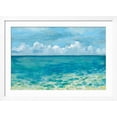 thumbnail image 2 of Art.com Caribbean Sea Reflections Art Print by Silvia Vassileva, White Frame Wall Art, 44" x 32", 2 of 5