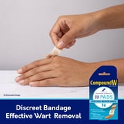 Compound W Maximum Strength One Step Wart Remover Pads, Salicylic Acid, 14 Count