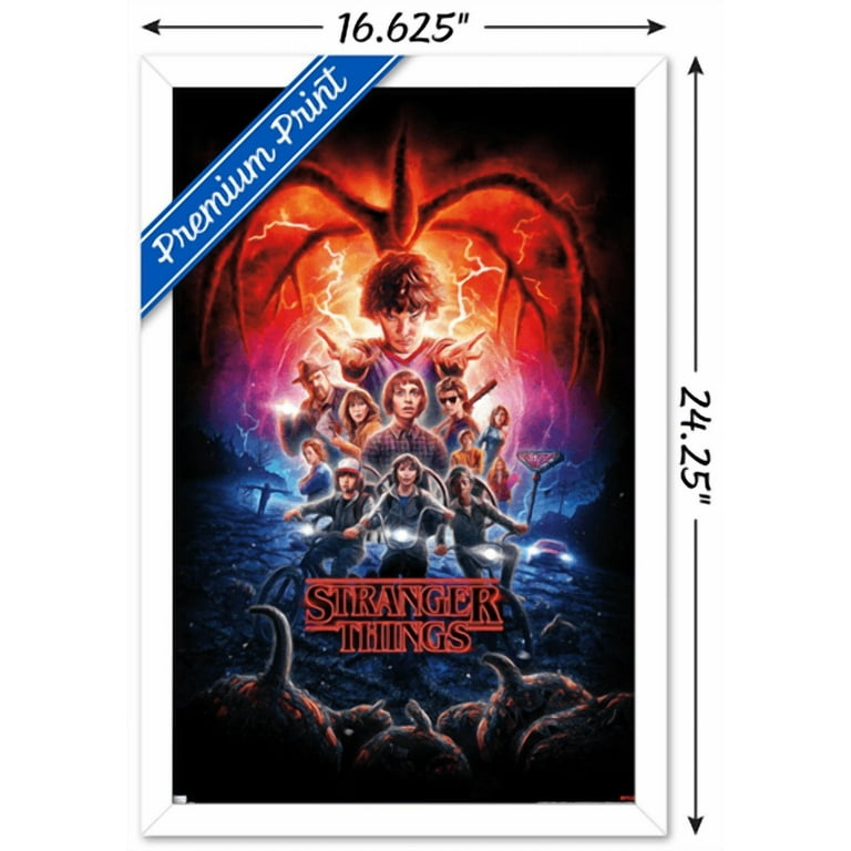 Netflix Stranger Things: Season One Sheet Wall Poster,