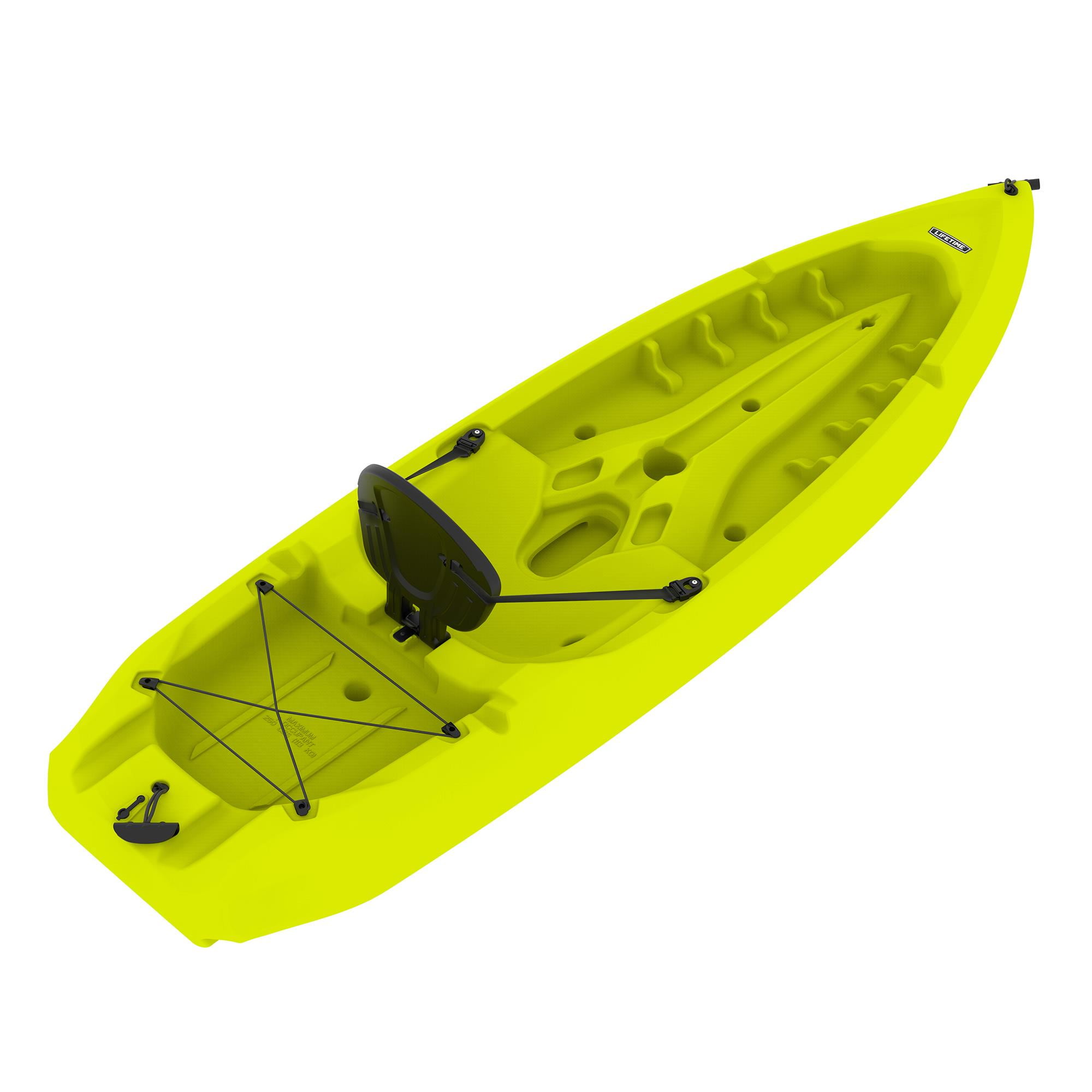 Lifetime Daylite 8 ft Sit-On-Top Kayak with Paddle, Chartreuse (91347)