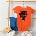 thumbnail image 4 of Future Gaming Buddy Gamer Dad Joke Romper Boys or Girls Infant Baby Brisco Brands 6M, 4 of 6